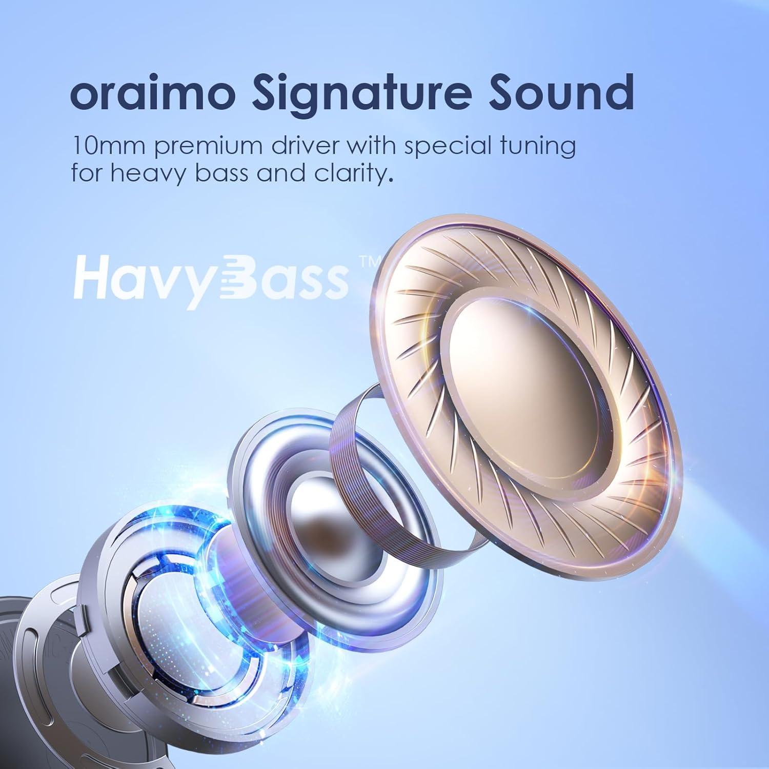 سماعات Oraimo اللاسلكية بتقنية ENC